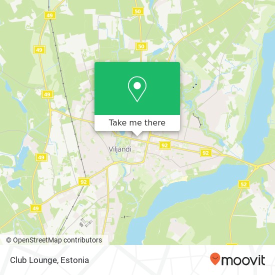 Club Lounge map