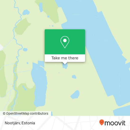 Карта Nootjärv
