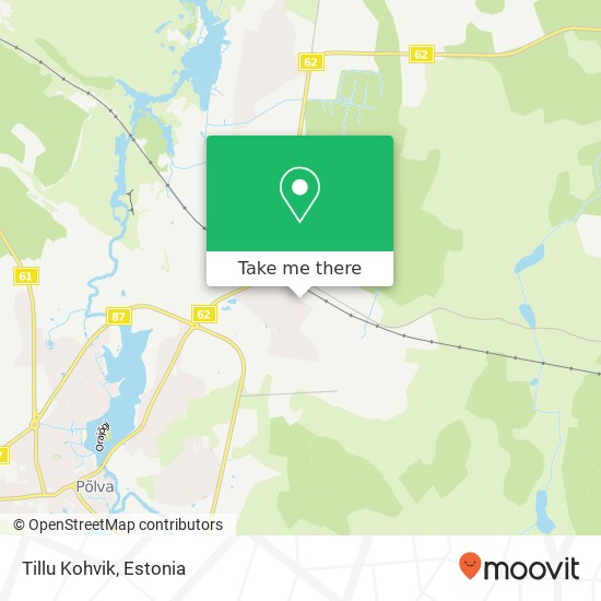 Tillu Kohvik map