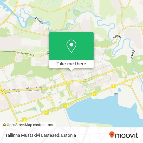 Tallinna Mustakivi Lasteaed map