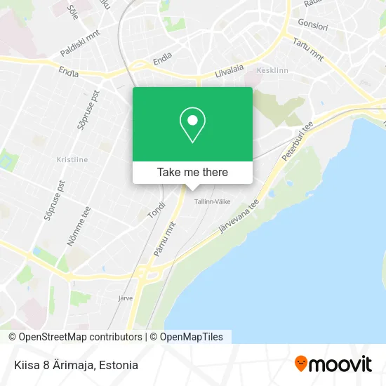 Kiisa 8 Ärimaja map