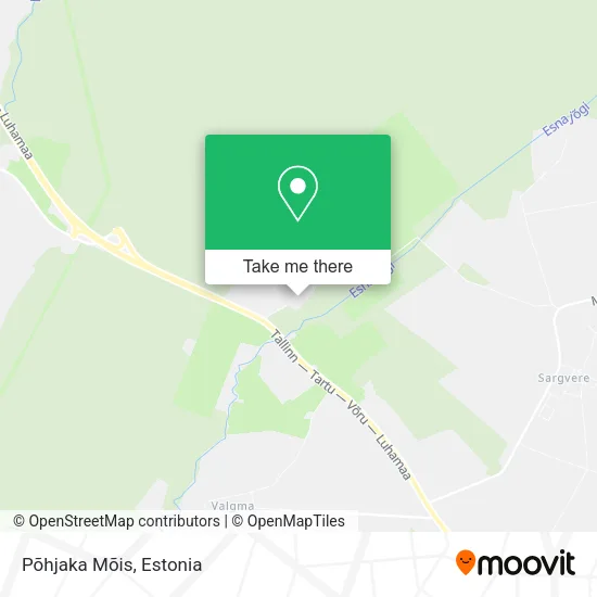 Карта Põhjaka Mõis