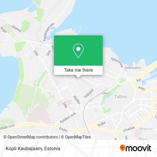 Kopli Kaubajaam map