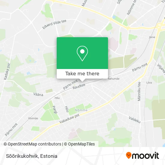 Карта Sõõrikukohvik