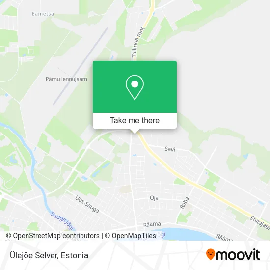 Карта Ülejõe Selver