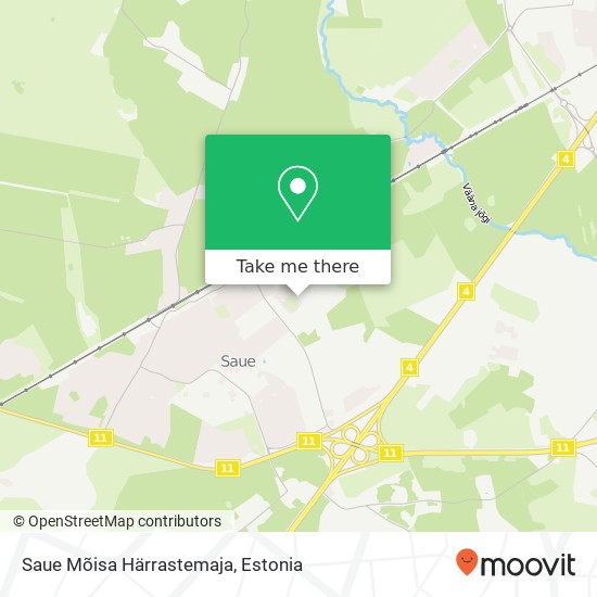 Saue Mõisa Härrastemaja map