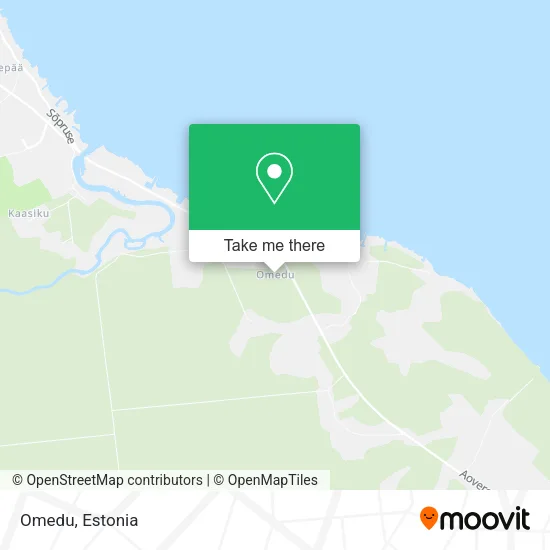 Карта Omedu