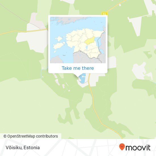 Võisiku map