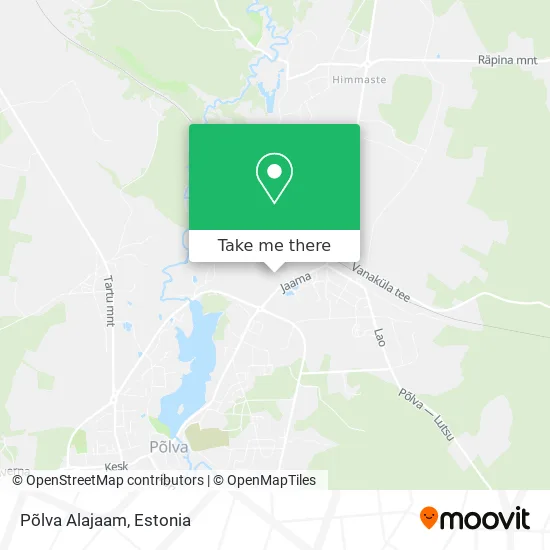 Карта Põlva Alajaam