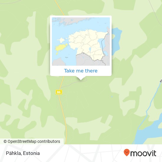 Pähkla map