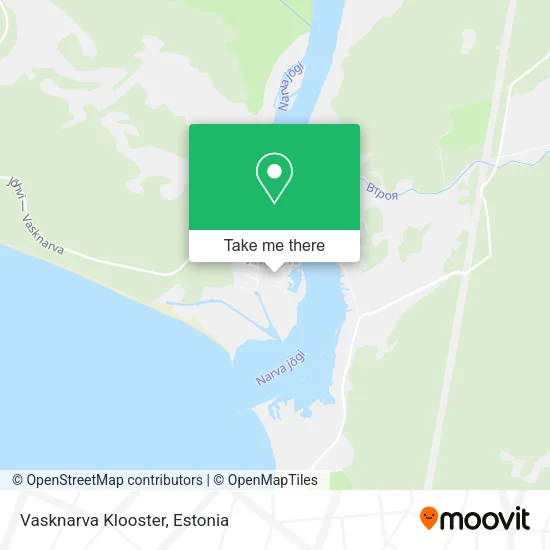 Карта Vasknarva Klooster