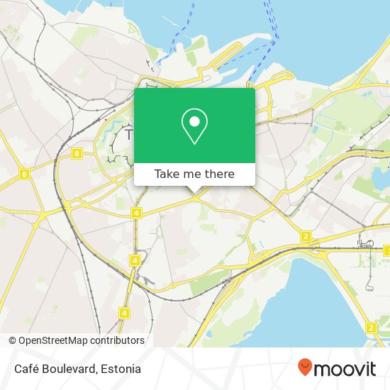 Café Boulevard map
