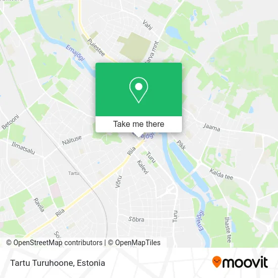 Карта Tartu Turuhoone