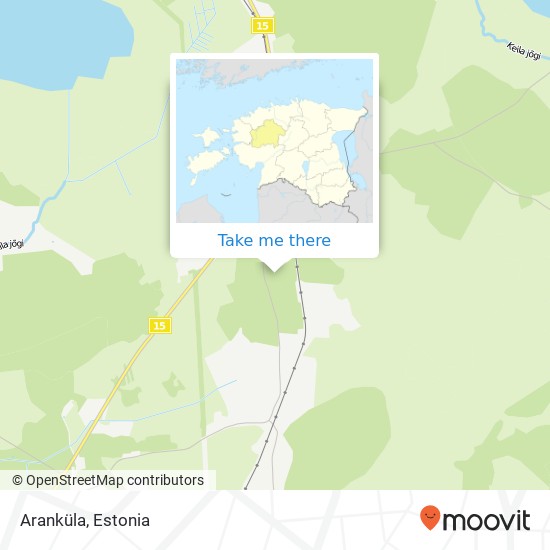 Aranküla map