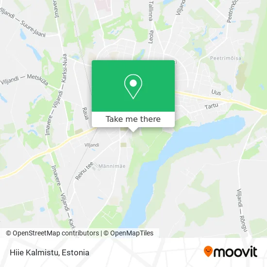 Карта Hiie Kalmistu