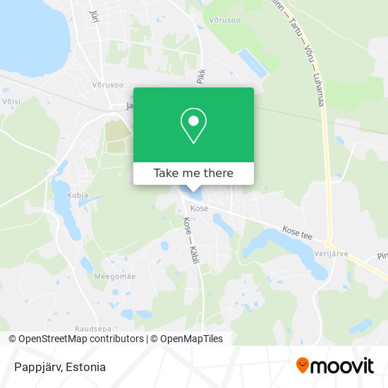 Pappjärv map