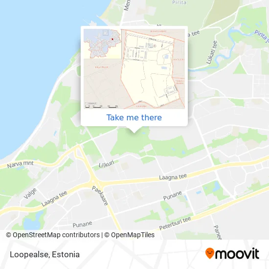 Карта Loopealse