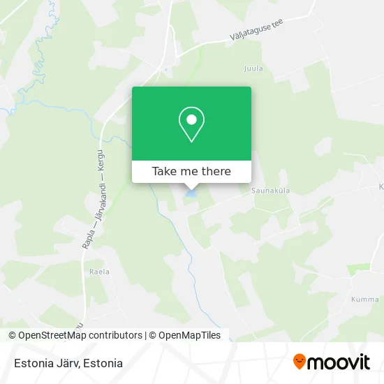 Estonia Järv map