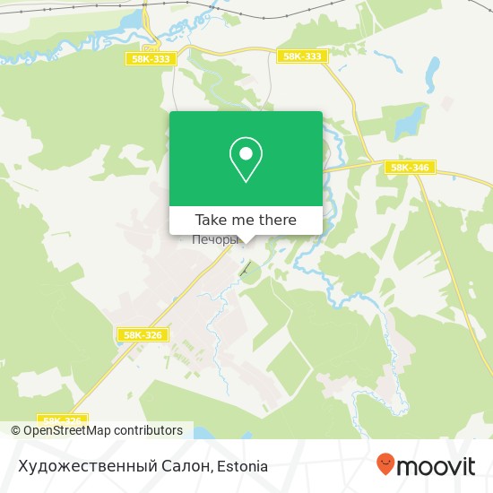 Художественный Салон map