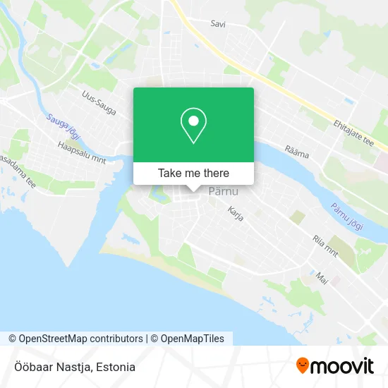 Карта Ööbaar Nastja