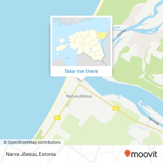 Narva-Jõesuu map