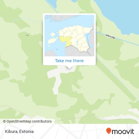 Kibura map