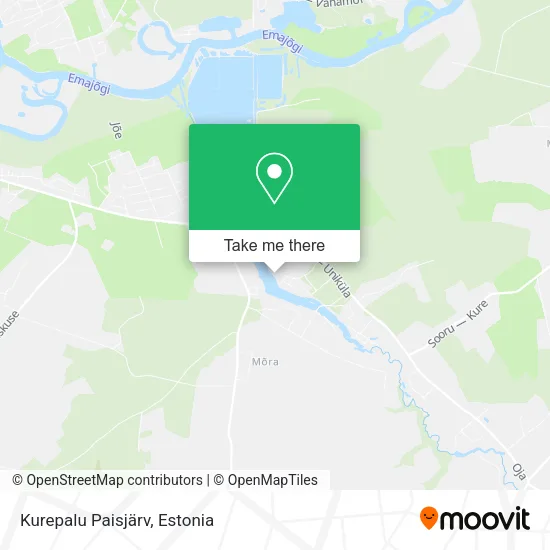 Kurepalu Paisjärv map