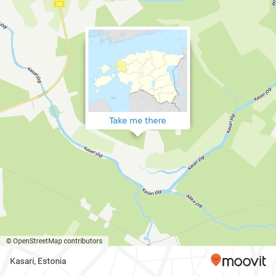 Карта Kasari