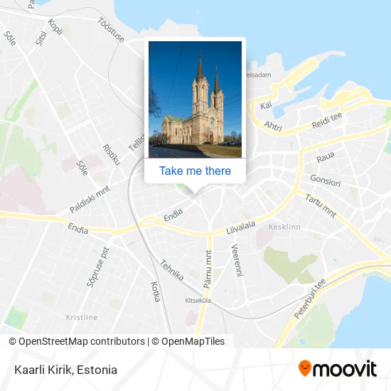Kaarli Kirik map