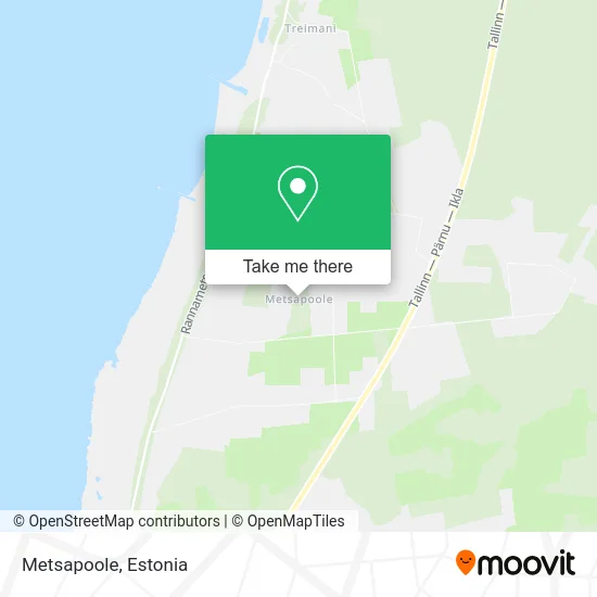 Карта Metsapoole