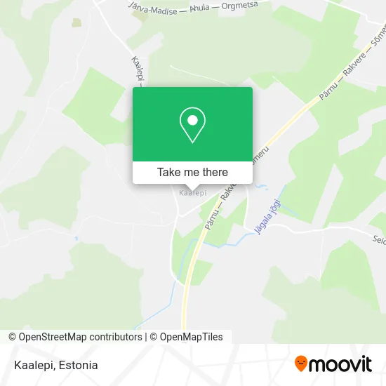 Карта Kaalepi