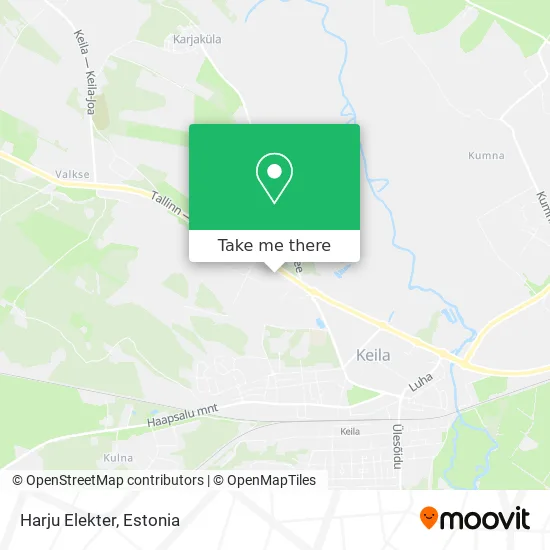 Карта Harju Elekter