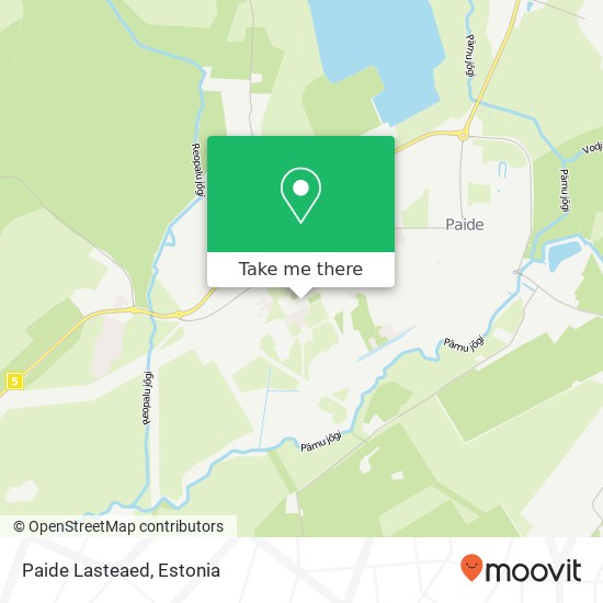 Paide Lasteaed map