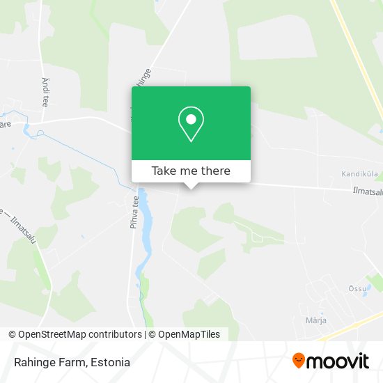 Rahinge Farm map