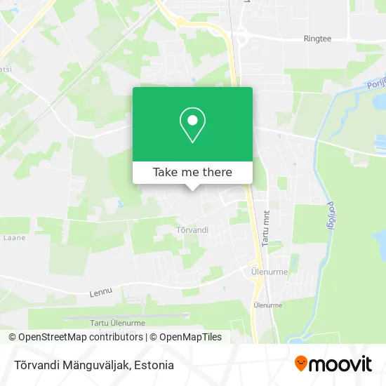 Карта Tõrvandi Mänguväljak