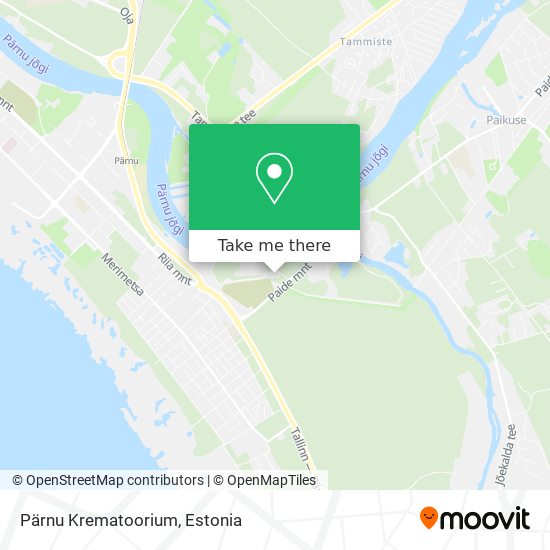 Pärnu Krematoorium map