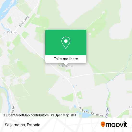 Карта Seljametsa