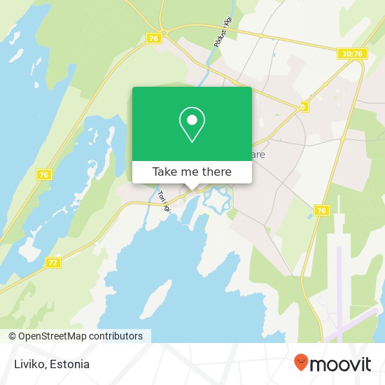 Liviko map