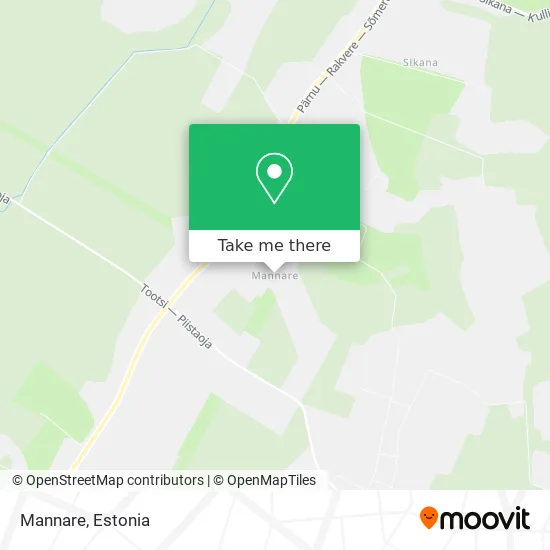 Карта Mannare