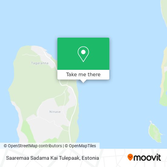 Saaremaa Sadama Kai Tulepaak map