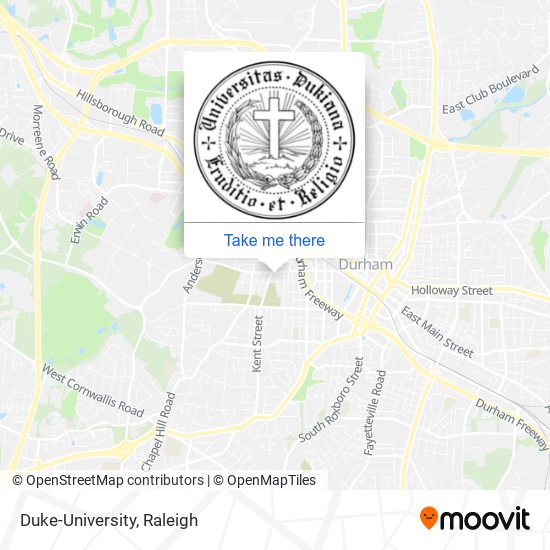 Duke-University map