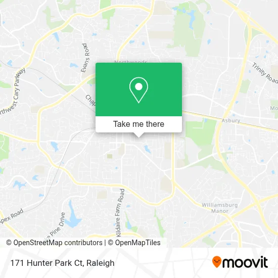 171 Hunter Park Ct map