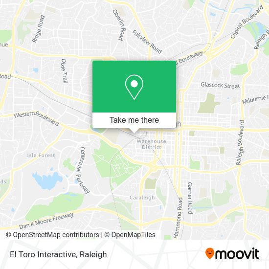 El Toro Interactive map