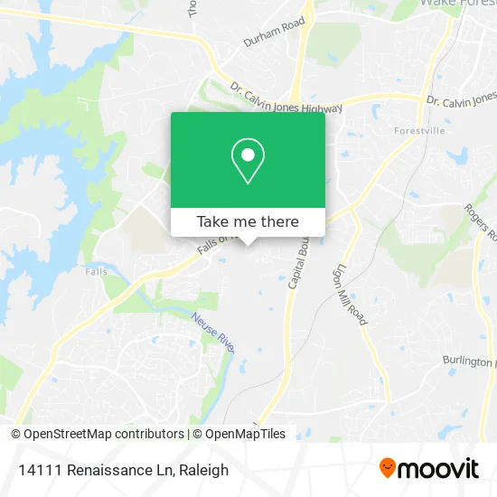 14111 Renaissance Ln map