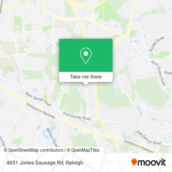 4851 Jones Sausage Rd map