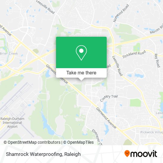 Mapa de Shamrock Waterproofing