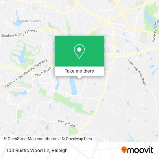 103 Rustic Wood Ln map