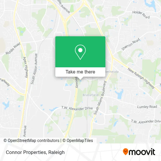 Connor Properties map