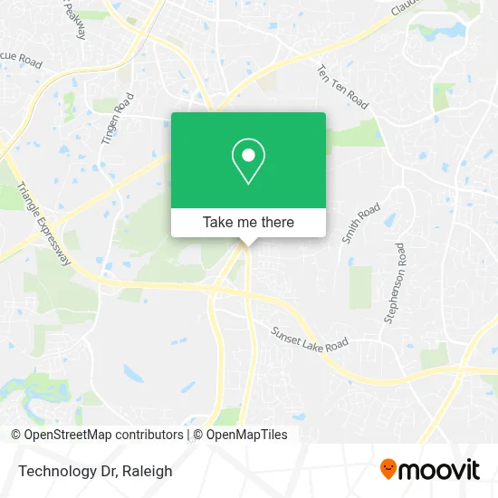 Technology Dr map