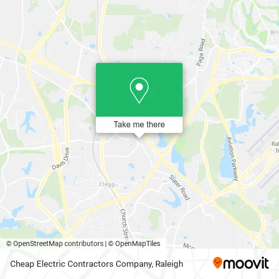 Cheap Electric Contractors Company map